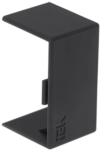 ELECOR Соединитель на стык КМС 15х10 черный (4шт/компл) | код EL-KK10D-S-015-010-K02 | IEK