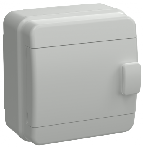 TEKFOR Корпус пласт. КМПн-6 IP65 сер. непрозр. дверь IEK | код TF5-KP73-N-06-65-K03-K03 | IEK