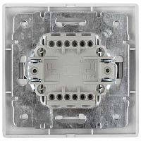 Переключатель Intro Plano 1-103-01 одноклавишный 10А-250В, IP20, СУ, белый | код Б0053742 | ЭРА