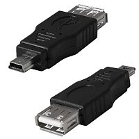Разъём USB RUICHI USB 2.0A(f)-mini USB B(m) | код 113803 | Ruichi