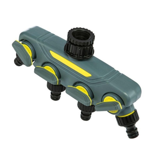 Разветвитель 4-канальный на кран 1/2''-3/4'' Профи | код 62-0225-F | REXANT Разветвитель 4-канальный на кран 1/2''-3/4'' Профи | код 62-0225-F | REXANT