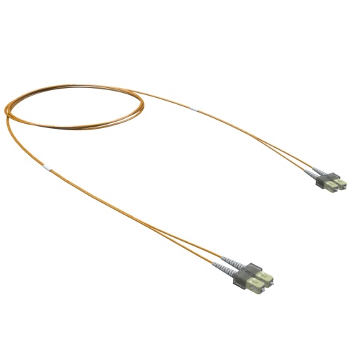 Оптический коммутационный шнур Duplex SC/UPC-SC/UPC, 50/125 (OM2), 2 м | код RNPC50DCC2 | DKC