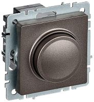 Светорегулятор СП BRITE пов-наж. 600Вт СС10-1-0-БрТБ бр. | код BR-D20-0600-K45 | IEK