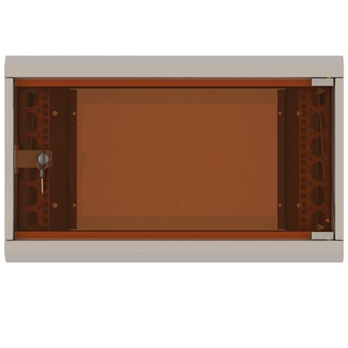 Шкаф настенный 19' 6U 600х450мм стеклянная дверь (без задн. стенки) RAL 7035 | код 05-1063 | SUPRLAN Шкаф настенный 19' 6U 600х450мм стеклянная дверь (без задн. стенки) RAL 7035 | код 05-1063 | SUPRLAN