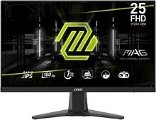 Монитор MSI 24.5 Mag 256F черный IPS LED 16:9 HDMI 250cd 178гр/178гр 1920x1080 180Hz DP FHD 3.25кг | код 2029011 | MSI