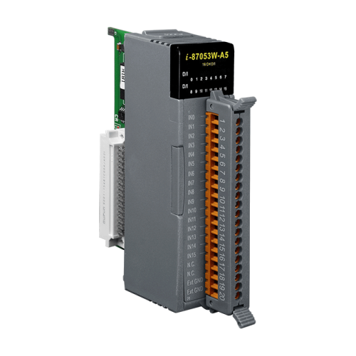 I-87053W-A5-G 16-channel Isolated digital input module Gray color | код 00-06016402 | ICP DAS