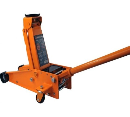 Домкрат гидравлический подкатной ДМК-3Б (3 т, 115-470 мм, быстрый подъём) | код 73/5/4/3 | Вихрь фото 2