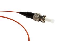 Пигтейл MM 50/125 (OM2) ST 1.5 м LSZH, Hyperline FPT-B9-50-ST/PR-1.5M-LSZH-OR | код 244816 | Hyperline