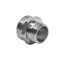 Ниппель НН 1'1/4х3/4' переходной, никелированный | код 2537 | AQUALINK