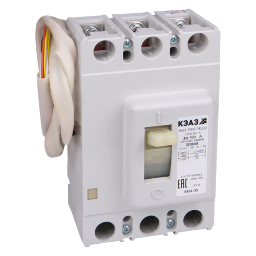 Автоматический выключатель ВА51-35М1-341210-25А-150-690AC-НР220..240AC/220DC-УХЛ3 | код 283377 | КЭАЗ Автоматический выключатель ВА51-35М1-341210-25А-150-690AC-НР220..240AC/220DC-УХЛ3 | код 283377 | КЭАЗ
