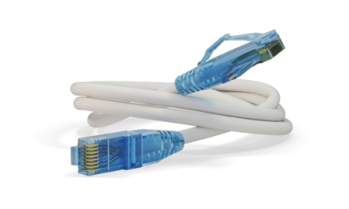 Патч-корд U/UTP Cat.6 LSZH 3 м белый, Hyperline PC-LPM-UTP-RJ45-RJ45-C6-3M-LSZH-WH | код 230268 | Hyperline