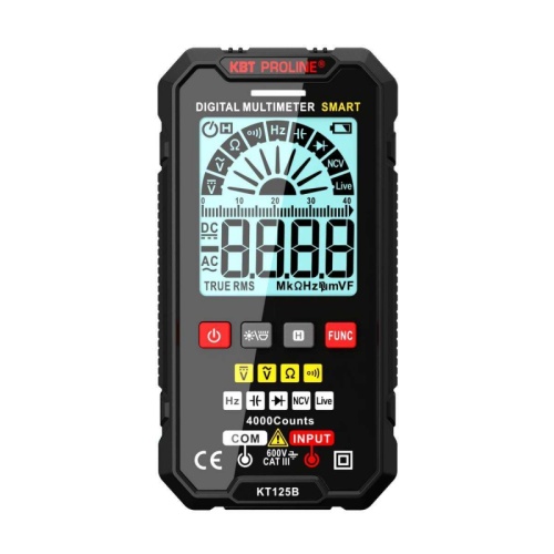Мультиметр цифровой SMART KT 125В PROLINE с True RMS (КВТ) | код 86325 | КВТ