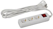 Удлинитель 3х3м с заземл. 16А IP20 с выкл. U-3es-3m ПВС 3х1 | Код. Б0028378 | ЭРА
