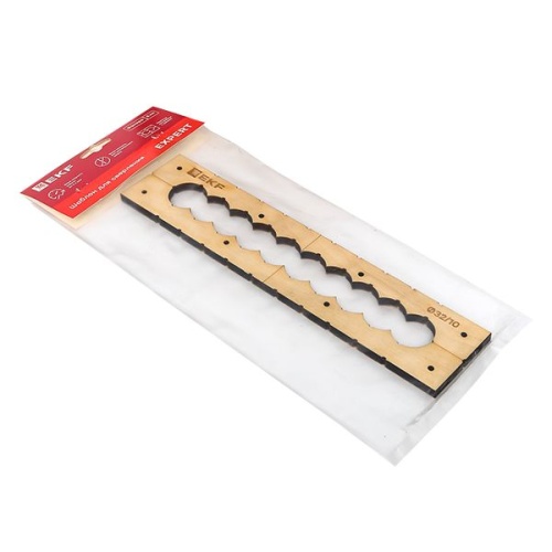 Шаблон для групповых отверстий c 10 отв. диам. 32мм Expert | код sh-d32-10 | EKF фото 5