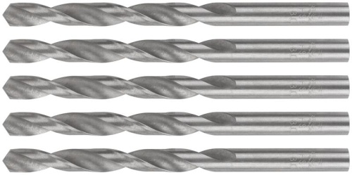 Сверла по металлу HSS, угол заточки 118град, 8,0X117 мм, (5 шт.) | код 35571М | FIT фото 6