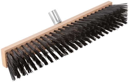 Щетка уличная Профи деревянная жесткая щетина металлическая тулейка под углом 5-ти рядная 500х65мм FIT 68057