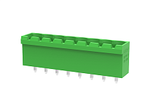 MC-PA5.0V05 Разъём штекерный MC, прям. конт.,шаг 5.0мм,5 конт., зел., шт | код MC-PA5.0V05 | SUPU