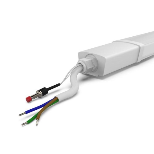 Светильник светодиодный Ultracompact 18Вт 6500К IP65 1800лм 1035х39х31.5мм линейный матов. с БАП 90мин GAUSS 143424318A фото 3