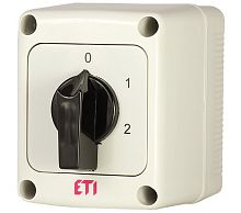 Переключатель CS 16 135 PN (3p_0-1-2корп./IP65_с/ч_16A) | код 004773212 | ETI
