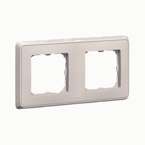 Cariva Diy Рамка 2 Поста Песок | код 695975 | Legrand