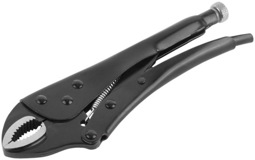 Зажим ручной с фиксатором тип WR черненый 250 мм | код 52713 | FIT фото 2