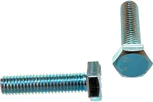 Болт DIN933 М16х40 шестигранная голова полная рез ьба 8.8ZN | код 53958 | Партнер