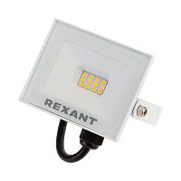 Прожектор REXANT СДО 20 Вт 1600 Лм 2700 K белый корпус | код 605-019 | REXANT