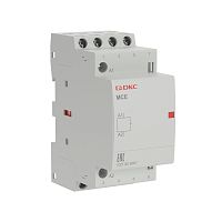 Контактор модульный YON max типа MCE, 4P, 25A, 240В, 4НО | код MCE-25-40-A240 | DKC