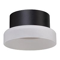 Светильник ДПО-12w GX53 без лампы черный | код 51683 | Feron