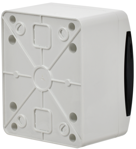 UNION Compact Корпус пластиковый ЩРН-П-4 IP41 черная прозрачная дверь IEK | код UIC-KP12-N-04-41-K01 | IEK фото 4