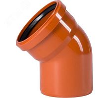 Отвод наружной канализации 500х45 град. | код 227220 | Ostendorf