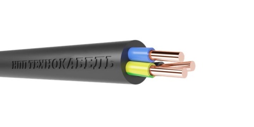 Кабель ППГнг(А)-HF 3х2.5 ОК (N PE) 0.66кВ | код 00-00148271 | Технокабель