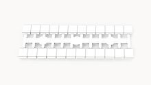 ZK6-20P-19-00Z(H) Маркировка для клемм DS | код 92118901207 | DEGSON