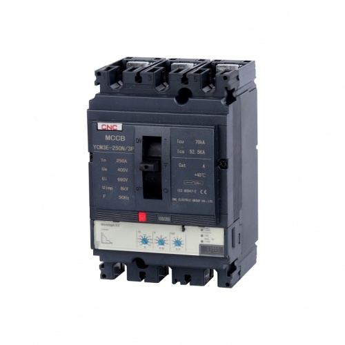 Выключатель в литом корпусе YCM3 E 250H 3P 250А 85кА | код B030006 | CNC