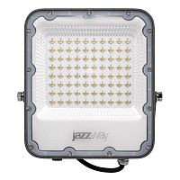 Прожектор светодиодный ДО-100 Вт 11000 Лм 6500К IP65 200-240 В LED угол светораспределения 80° -40... +50°С литой алюминий с антикоррозийным покрытиемлинзовый модуль | Код. 5036437 | JazzWay