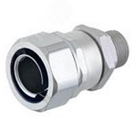 Ввод кабельный взрывозащищенный КВМ20 для монтажа кабелем в металлорукаве с условным проходом 20 мм | код КВМ20 | Эридан