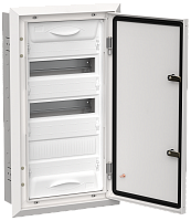 TITAN 5 Корпус мет. ЩРв-36 (1х36) 630х365х130 IP31 бел IEK | код TI5-50-V-036-31 | IEK