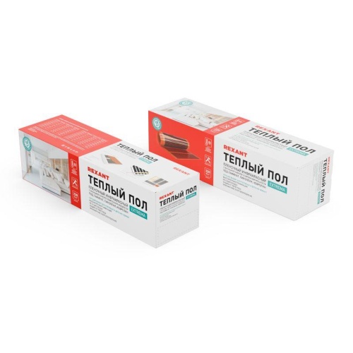 Комплект "Теплый пол" (пленка) Extrema 220 5кв.м 0.5х10м 1100Вт Rexant 51-0527-7 фото 6