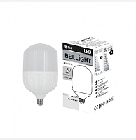 Лампа светодиодная LED 80Вт 80W E27 4000К Т140 | код 22354591 | BELLIGHT
