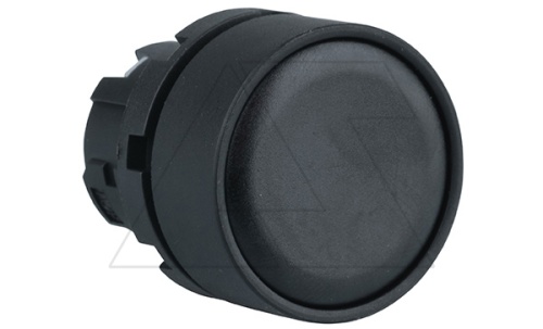 Головка кнопки PB3E, плоская, черная, без фиксации, без подсветки, 22mm, IP65 | код PB3E-FM0S00/K | АРТ