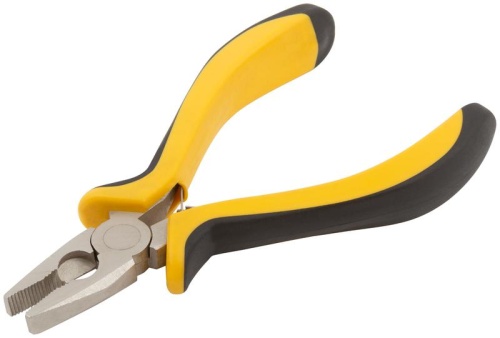 Плоскогубцы комбинированные "мини" Профи никелированное покрытие черн.-желт.мягк. ручки 125мм FIT 51632 Плоскогубцы комбинированные "мини" Профи никелированное покрытие черн.-желт.мягк. ручки 125мм FIT 51632