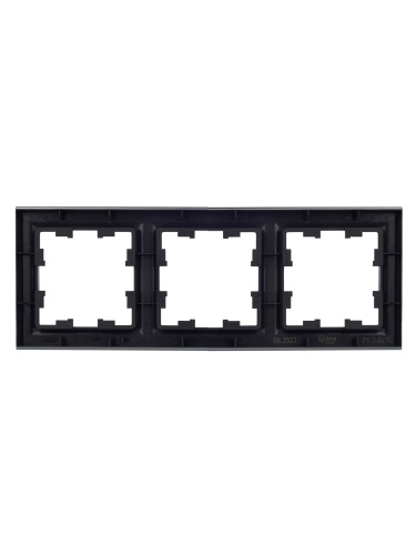 BRITE Рамка 3-местная РУ-3-БрТБ темная бронза | код BR-M32-K45 | IEK фото 5