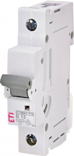 Авт. выключатель ETIMAT P10 1p B 13A (10 kA) | код 271300108 | ETI