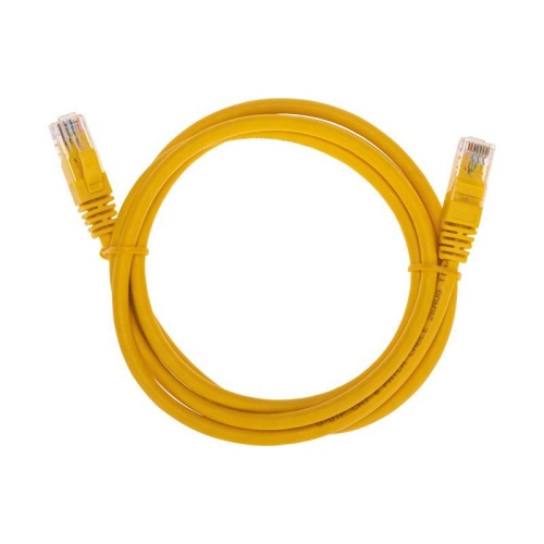 Патч-корд U/UTP CAT 6 RJ45-RJ45 26AWG LSZH желт. 1.5м | код 02-0295-105 | Rexant