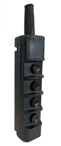 Пост кнопочный(тельферный) ПКТ-40 ABS-пластик IP30черный с ключом | код 807 | ЭТК Пост кнопочный(тельферный) ПКТ-40 ABS-пластик IP30черный с ключом | код 807 | ЭТК