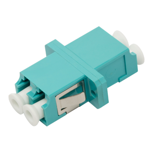 Адаптер оптический LANMASTER LC, OM3 корпус SC, дуплексный | код LAN-2LC/S-AM-OM3 | LANMASTER