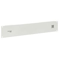 Фальшпанель TERACOM PRO 2U серая | код TRP-2FP-GR | EKF