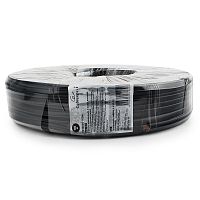 Кабель телефонный TC1000S/bl-100m 4 жилы плоский многожильный 100 м, черный | код TC1000S/bl-100m | Cablexpert