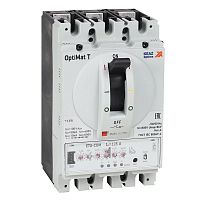 Выключатель автоматический для защиты двигателя OptiMat T125L ETN-M 63A 3P | код 355868 | КЭАЗ