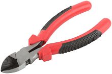 Бокорезы ''Стандарт'', красно-черные пластиковые ручки, полированная сталь 165 мм | код 48016 | FIT